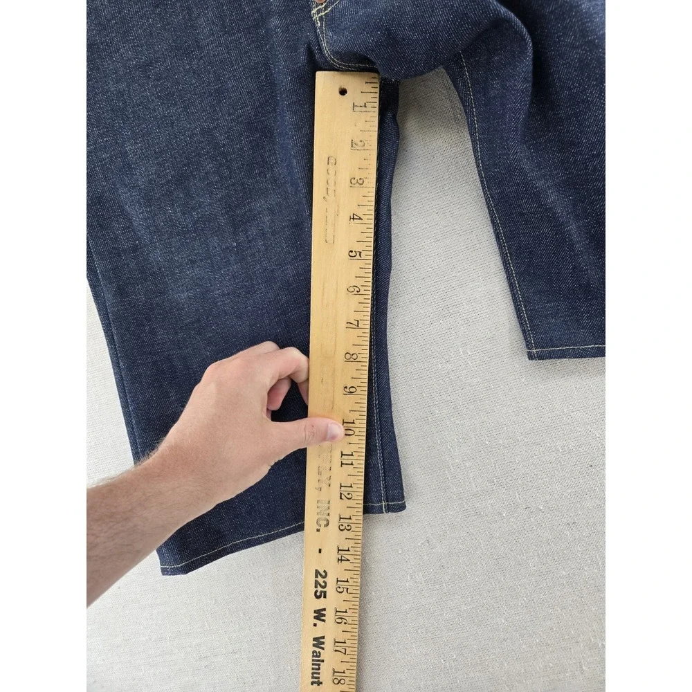 Baird Jeans Shorts Mens 30 Selvedge Jorts Raw Blue Japan Denim Slim Made in USA